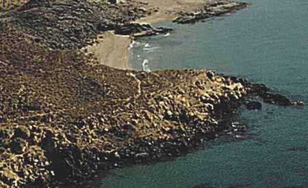 Las Minas nudist beach photo