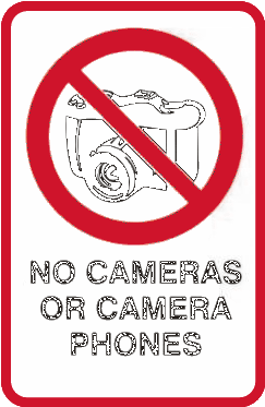 no cameras at swingers parties